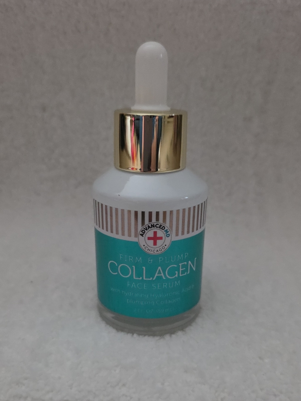 Advanced MD Firm & Plump Collagen Face Serum - New, 2oz.